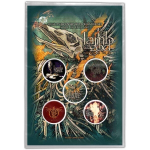 Lamb Of God - Omens Button Badge Pack ryhmässä MERCH @ Bengans Skivbutik AB (4400593)