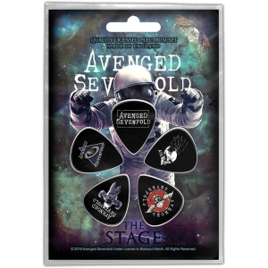 Avenged Sevenfold - The Stage Plectrum Pack ryhmässä Minishops / Avenged Sevenfold @ Bengans Skivbutik AB (4400612)