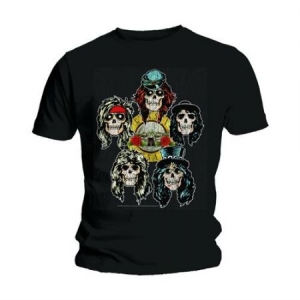 Guns N' Roses - Unisex T-Shirt: Vintage Heads (XX-Large) ryhmässä MERCH @ Bengans Skivbutik AB (4400645)