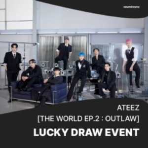 ATEEZ - [THE WORLD EP.2 : OUTLAW] (Random ver.) + Random Photocard(SW) (Lucky Draw) ryhmässä Minishops / K-Pop Minishops / ATEEZ @ Bengans Skivbutik AB (4400695)