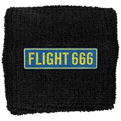 Iron Maiden - Fabric Wristband: Flight 666 (Retail Pac ryhmässä MERCH @ Bengans Skivbutik AB (4400757)