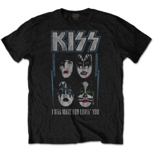 Kiss - Unisex T-Shirt: Made For Lovin' You (Small) ryhmässä MERCH @ Bengans Skivbutik AB (4400769)