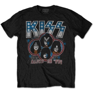 Kiss - Unisex T-Shirt: Alive In '77 (Small) ryhmässä Minishops / Kiss @ Bengans Skivbutik AB (4400781)