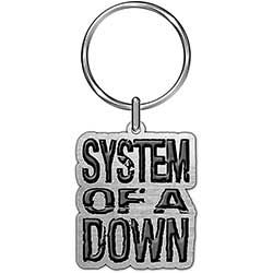 System Of A Down - Keychain: Logo ryhmässä Minishops / System Of A Down @ Bengans Skivbutik AB (4400819)