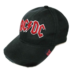 Ac/Dc - Red Logo Bl Baseball C ryhmässä MERCH @ Bengans Skivbutik AB (4400865)