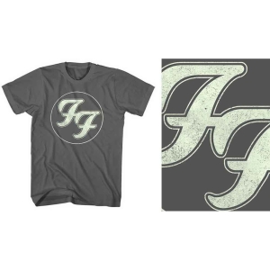 Foo Fighters - Unisex T-Shirt: Gold FF Logo (Small) ryhmässä Minishops / Foo Fighters @ Bengans Skivbutik AB (4400891)