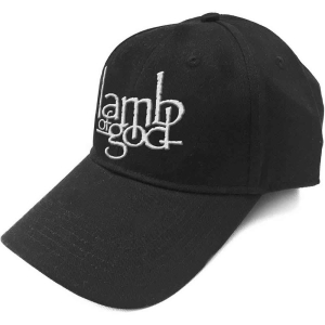 Lamb Of God - Logo Bl Baseball C ryhmässä MERCH @ Bengans Skivbutik AB (4400893)