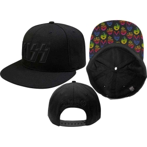 Kiss - Neon Faces Bl Snapback C ryhmässä MERCH @ Bengans Skivbutik AB (4400923)