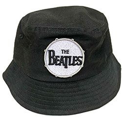 The Beatles - Drum Logo Bl Onesize Bucket Hat ryhmässä Minishops / Beatles @ Bengans Skivbutik AB (4400930)