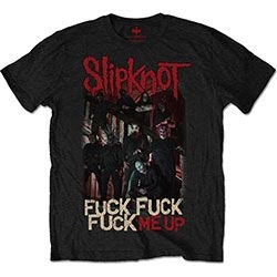 Slipknot - Unisex T-Shirt: Fuck Me Up (Small) ryhmässä Minishops / Slipknot @ Bengans Skivbutik AB (4401046)