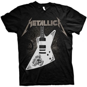 Metallica - Unisex T-Shirt: Papa Het Guitar (Small) ryhmässä MERCH @ Bengans Skivbutik AB (4401053)