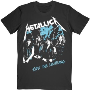 Metallica - Unisex T-Shirt: Vintage Ride The Lightning (XX-Large) ryhmässä MERCH @ Bengans Skivbutik AB (4401059)