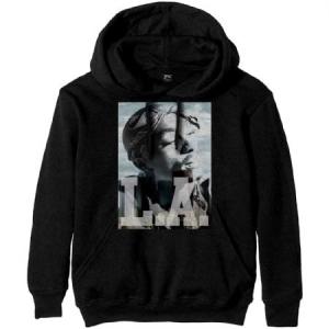 Tupac - Unisex Pullover Hoodie: LA Skyline (Medium) ryhmässä Minishops /  @ Bengans Skivbutik AB (4401074)