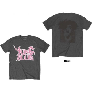 Yungblud - Unisex T-Shirt: DEADHAPPY Pink (Back Print) (Large) ryhmässä MERCH @ Bengans Skivbutik AB (4401108)