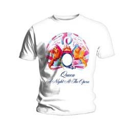 Queen - Unisex T-Shirt: A Night At The Opera (Small) ryhmässä Minishops / Queen @ Bengans Skivbutik AB (4401138)