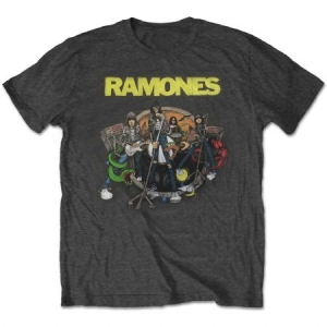 Ramones - Unisex T-Shirt: Road to Ruin (Large) ryhmässä Minishops / Ramones @ Bengans Skivbutik AB (4401163)