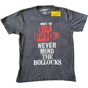 The Sex Pistols - Unisex T-Shirt: NMTB Distressed (Wash Collection) (X-Large) ryhmässä Minishops / Sex Pistols @ Bengans Skivbutik AB (4401222)