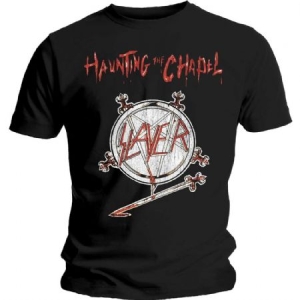 Slayer - Unisex T-Shirt: Haunting the Chapel (X-Large) ryhmässä MERCH @ Bengans Skivbutik AB (4401235)