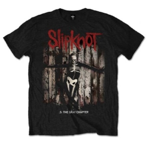 Slipknot - Unisex T-Shirt: .5: The Gray Chapter Album (X-Large) ryhmässä Minishops / Slipknot @ Bengans Skivbutik AB (4401246)