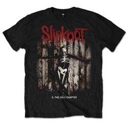 Slipknot - Unisex T-Shirt: .5: The Gray Chapter Album (Small) ryhmässä Minishops / Slipknot @ Bengans Skivbutik AB (4401304)