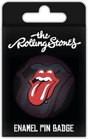 The Rolling Stones (Lips) Enamel Pin Bad ryhmässä Minishops / Rolling Stones @ Bengans Skivbutik AB (4401384)