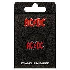 Ac/Dc (Logo) Enamel Pin Badge ryhmässä Minishops / AC/DC @ Bengans Skivbutik AB (4401385)