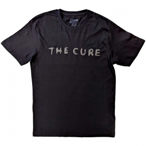 The Cure - Circle Logo Hi-Build Uni Bl T-Shirt ryhmässä Minishops / The Cure @ Bengans Skivbutik AB (4402686)