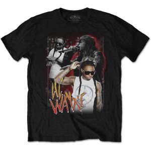 Lil Wayne - LIL WAYNE UNISEX T-SHIRT: 90S HOMAGE (S) ryhmässä MERCH @ Bengans Skivbutik AB (4403239)