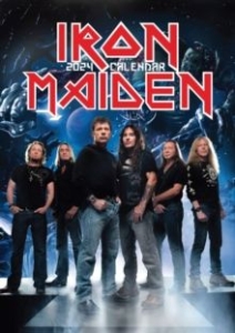 Iron Maiden - Iron Maiden 2024 Unofficial Calendar ryhmässä MERCH / Kalenterit Varastomyynnit @ Bengans Skivbutik AB (4406341)