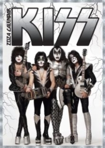 Kiss - Kiss 2024 Unofficial Calendar ryhmässä MERCH / Kalenterit Varastomyynnit @ Bengans Skivbutik AB (4406345)