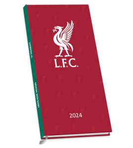 Liverpool Fc - Liverpool Fc 2024 Slim Diary ryhmässä MERCH / Kalenterit Varastomyynnit @ Bengans Skivbutik AB (4406372)