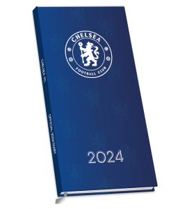 Chelsea Fc - Chelsea Fc 2024 Slim Diary ryhmässä MERCH @ Bengans Skivbutik AB (4406376)