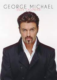 George Michael - George Michael 2024 A3 Calendar ryhmässä MERCH / Kalenterit Varastomyynnit @ Bengans Skivbutik AB (4406398)