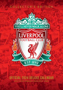 Liverpool Fc - Liverpool Fc 2024 A3 Deluxe Calendar ryhmässä MERCH @ Bengans Skivbutik AB (4406418)