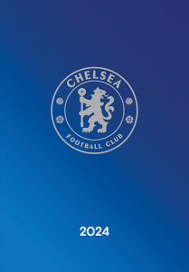 Chelsea Fc - Chelsea Fc 2024 A5 Diary ryhmässä MERCH / Kalenterit Varastomyynnit @ Bengans Skivbutik AB (4406430)