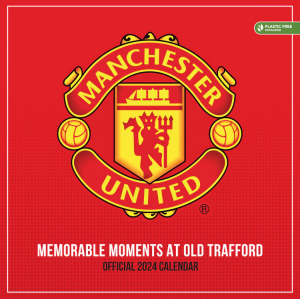 Manchester United  Fc - Manchester United Square Legends Calenda ryhmässä MERCH / Kalenterit Varastomyynnit @ Bengans Skivbutik AB (4406453)