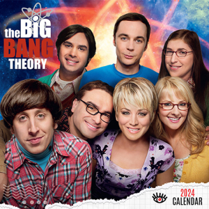 Big Bang - Big Bang Theory 2024 Square Calendar ryhmässä MERCH @ Bengans Skivbutik AB (4406465)