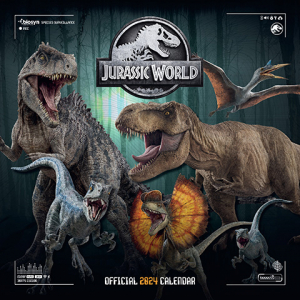 Jurassic - Jurassic World 2024 Square Calendar ryhmässä MERCH @ Bengans Skivbutik AB (4406468)