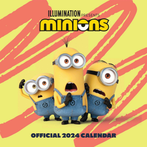 Despicable Me - Despicable Me 2024 Square Calendar ryhmässä MERCH / Kalenterit Varastomyynnit @ Bengans Skivbutik AB (4406478)