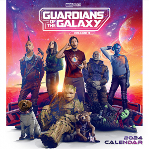 Guardians Of The Galaxy - Guardians Of The Galaxy 2024 Square Cale ryhmässä MERCH / Kalenterit Varastomyynnit @ Bengans Skivbutik AB (4406480)