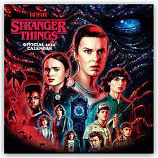 Stranger Things - Stranger Things 2024 Square Calendar ryhmässä MERCH / Kalenterit Varastomyynnit @ Bengans Skivbutik AB (4406484)