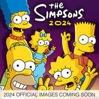 The Simpsons - The Simpsons 2024 Square Calendar ryhmässä MERCH @ Bengans Skivbutik AB (4406487)