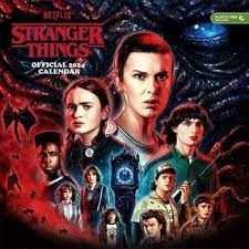 Stranger Things - Stranger Things 12 By 12 Calendar (Plast ryhmässä MERCH / Kalenterit Varastomyynnit @ Bengans Skivbutik AB (4406493)