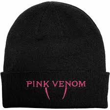 Blackpink - BLACKPINK UNISEX BEANIE HAT: PINK VENOM ryhmässä Minishops / K-Pop Minishops / Blackpink @ Bengans Skivbutik AB (4408518)