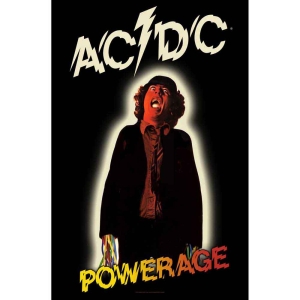 Ac/Dc - Powerage Textile Poster ryhmässä Minishops / AC/DC @ Bengans Skivbutik AB (4408527)