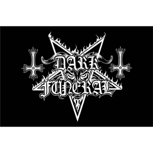 Dark Funeral - Logo Textile Poster ryhmässä Minishops / Dark Funeral @ Bengans Skivbutik AB (4408530)