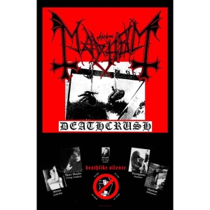 Mayhem - Deathcrush Textile Poster ryhmässä Minishops / Mayhem @ Bengans Skivbutik AB (4408531)