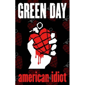 Green Day - American Idiot Textile Poster ryhmässä MERCH @ Bengans Skivbutik AB (4408533)