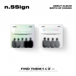 N.SSign - DEBUT ALBUM : BIRTH OF COSMO (FIND THEM Ver.) (Random) ryhmässä K-POP @ Bengans Skivbutik AB (4410205)