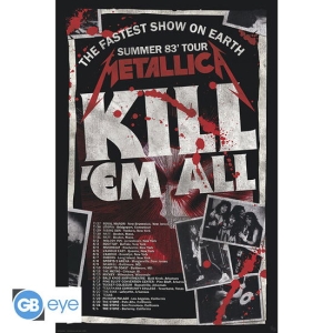 METALLICA - Kill'Em All 83 Tour Poster 91,5x61 ryhmässä MERCH @ Bengans Skivbutik AB (4412376)